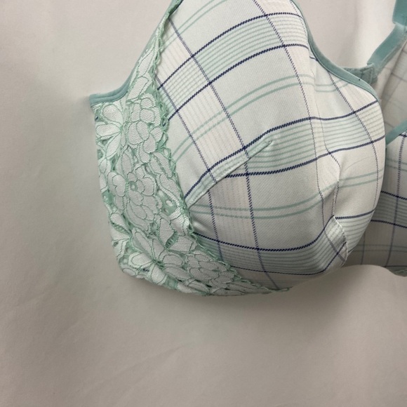 Cacique Mint Lightly Lined Balconette 44F Bra - Picture 2 of 10